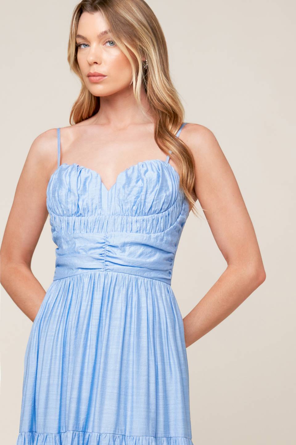MOMENT MAKER WOVEN MAXI DRESS Flying Tomato